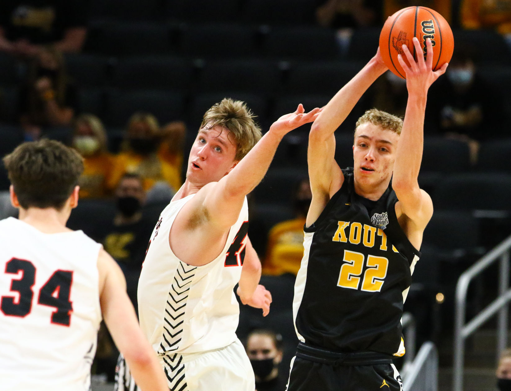 Class A boys basketball state final: Kouts vs. Barr-Reeve